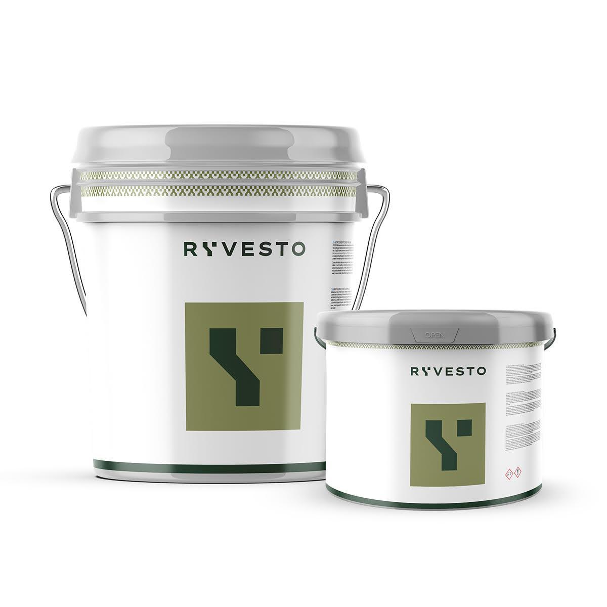 ryvesto hydrorep beton 2 k + catalizzatore - rivestimento poliuretanico bicomponente ad alto contenuto di fluoro - kg 10+1 - foto 1
