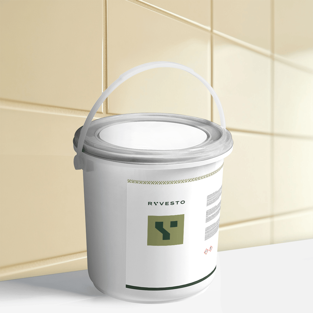 ryvesto waterfinish 1k plus matt - ral 9001 bianco crema - finitura acrilpoliuretanica idrodiluibile monocomponente a base di resine sintetiche modificate - kg 1,1 - foto 1