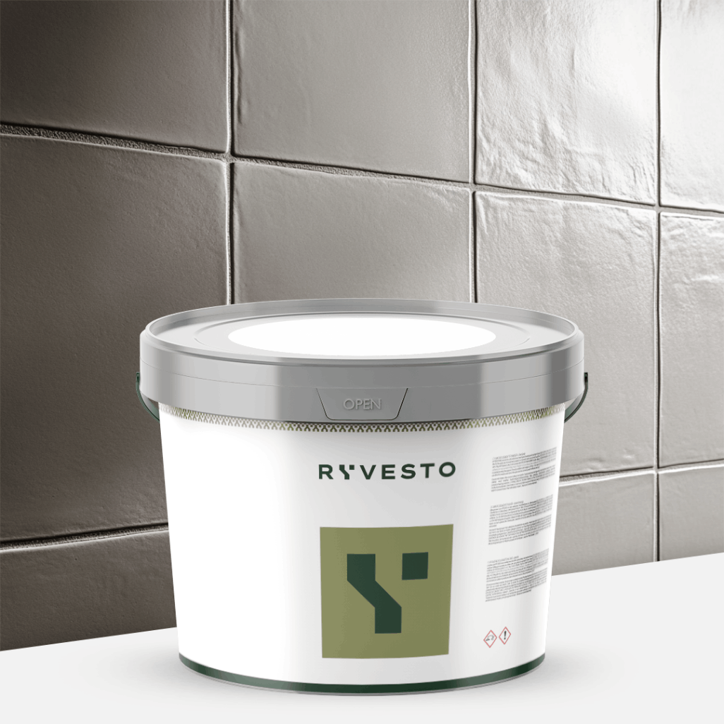 ryvesto waterfinish 1k plus matt - ral 7038 grigio agata - finitura acrilpoliuretanica idrodiluibile monocomponente a base di resine sintetiche modificate - kg 5,5 - foto 1