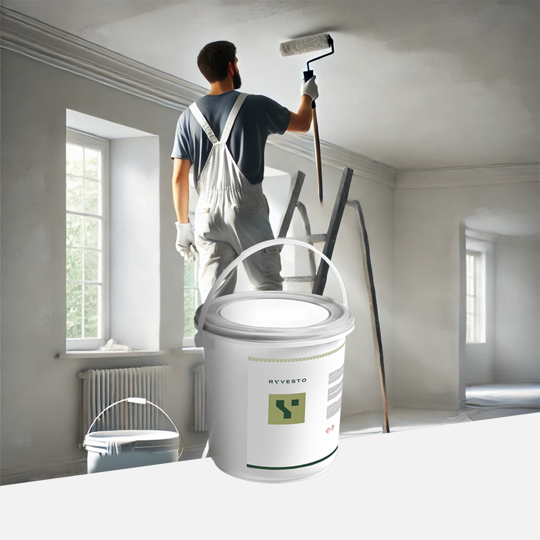 ryvesto mykosinter r - pittura murale antimuffa all'acqua - kg 1 - foto 1