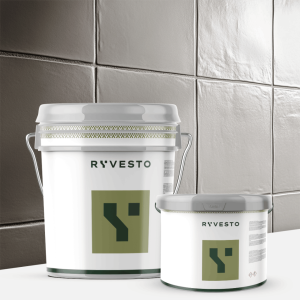 Waterfinish 2k plus matt (a+b) - ral 7038 grigio agata - finitura poliuretanica idrodiluibile bicomponente a base di resine sintetiche modificate - kg 6 - a (5,5 kg) + b (0,5 kg)