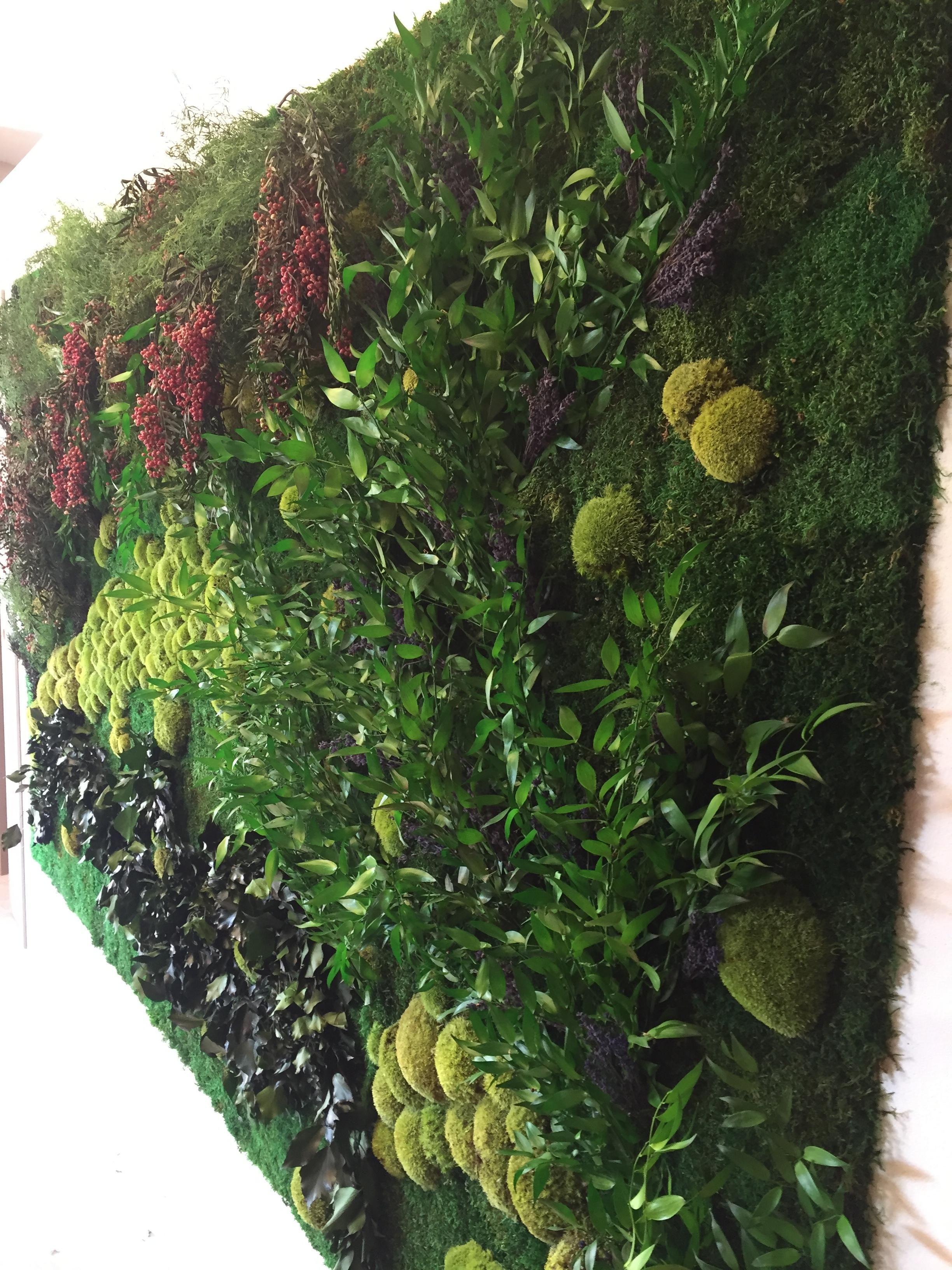 ryvesto moss wall flat with leaves - foto 1