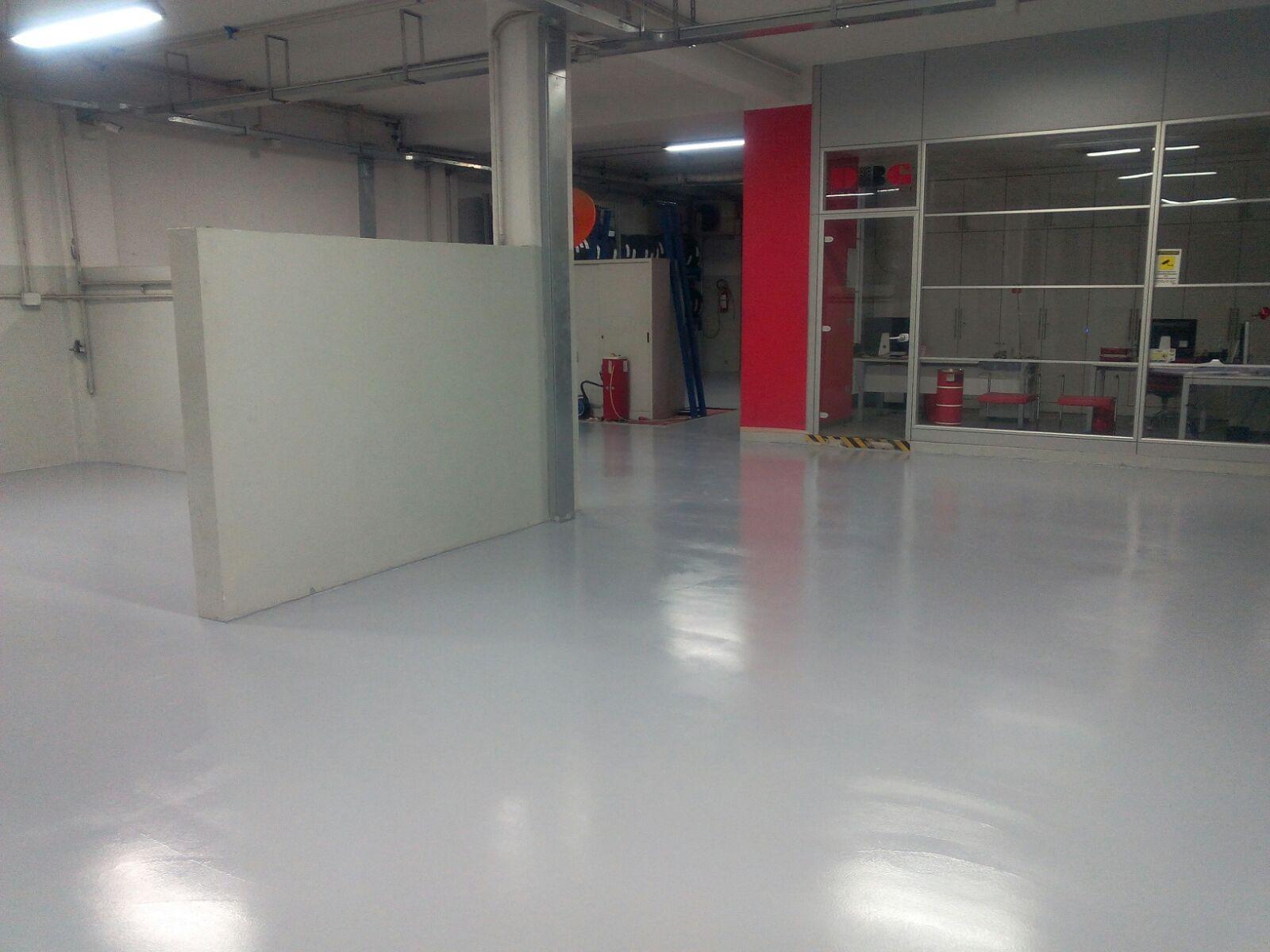 ryvesto epowater p-70 + catalizzatore - resina epossidica bicomponente semilucido all'acqua per pavimenti. colore: grigio standard - kg 0,900+0,300 - foto 5