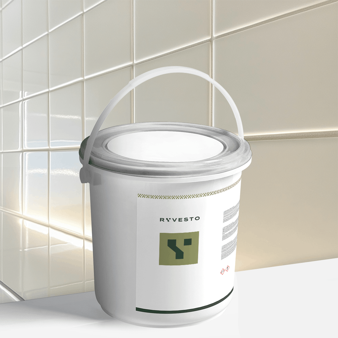 ryvesto waterfinish 1k plus semi-shiny - ral 9010 bianco puro - finitura acrilpoliuretanica idrodiluibile monocomponente a base di resine sintetiche modificate - kg 1,1 - foto 1