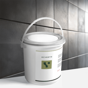 Waterfinish 1k plus semi-shiny - ral 7012 grigio basalto - finitura acrilpoliuretanica idrodiluibile monocomponente a base di resine sintetiche modificate - kg 1,1