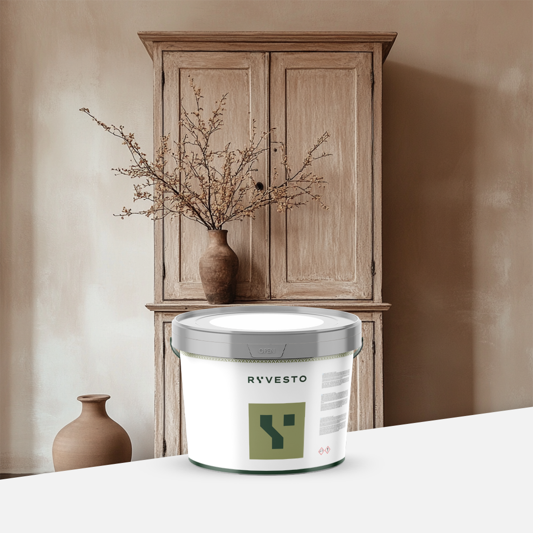 ryvesto lynpha effetto cerato - smalto per legno effetto cerato base acqua - lt 2,5 - foto 1