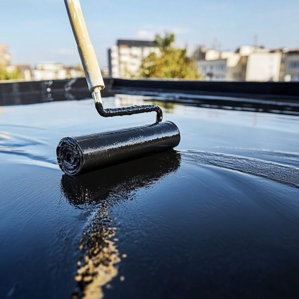 ryvesto blastik resina - guaina liquida nera bituminosa impermeabilizzante kg 20 - foto 2