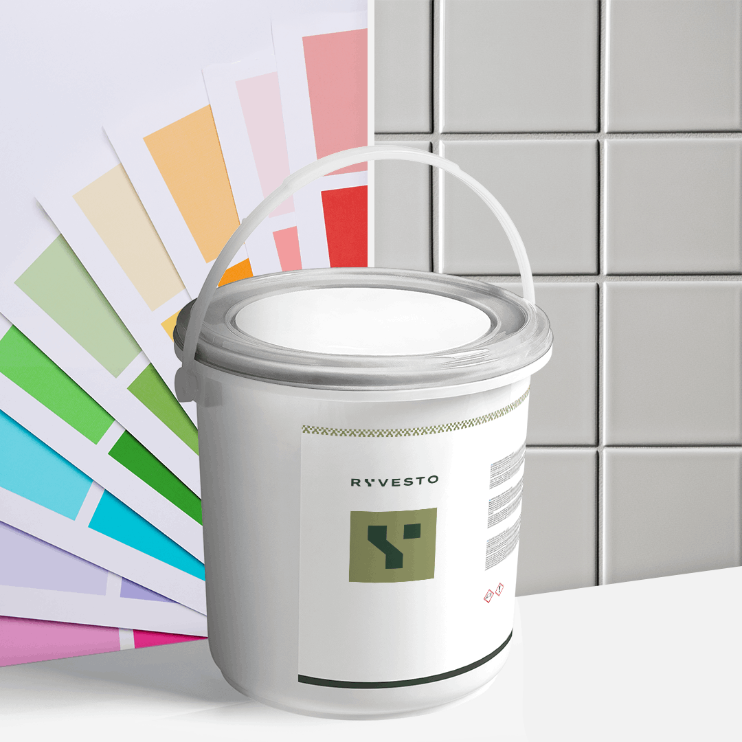 ryvesto waterfinish trasparente 1k plus satin - finitura acrilpoliuretanica idrodiluibile monocomponente a base di resine sintetiche modificate - trasparente e pigmentabile -  kg 1 - foto 1