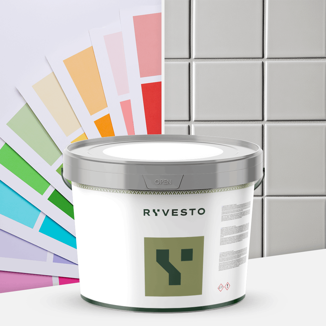 ryvesto waterfinish trasparente 1k plus satin - finitura acrilpoliuretanica idrodiluibile monocomponente a base di resine sintetiche modificate - trasparente e pigmentabile - kg 5 - foto 1