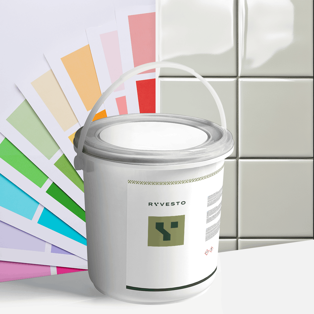 ryvesto waterfinish trasparente 1k plus semi-shiny - finitura acrilpoliuretanica idrodiluibile monocomponente a base di resine sintetiche modificate - trasparente e pigmentabile - kg 10 - foto 1