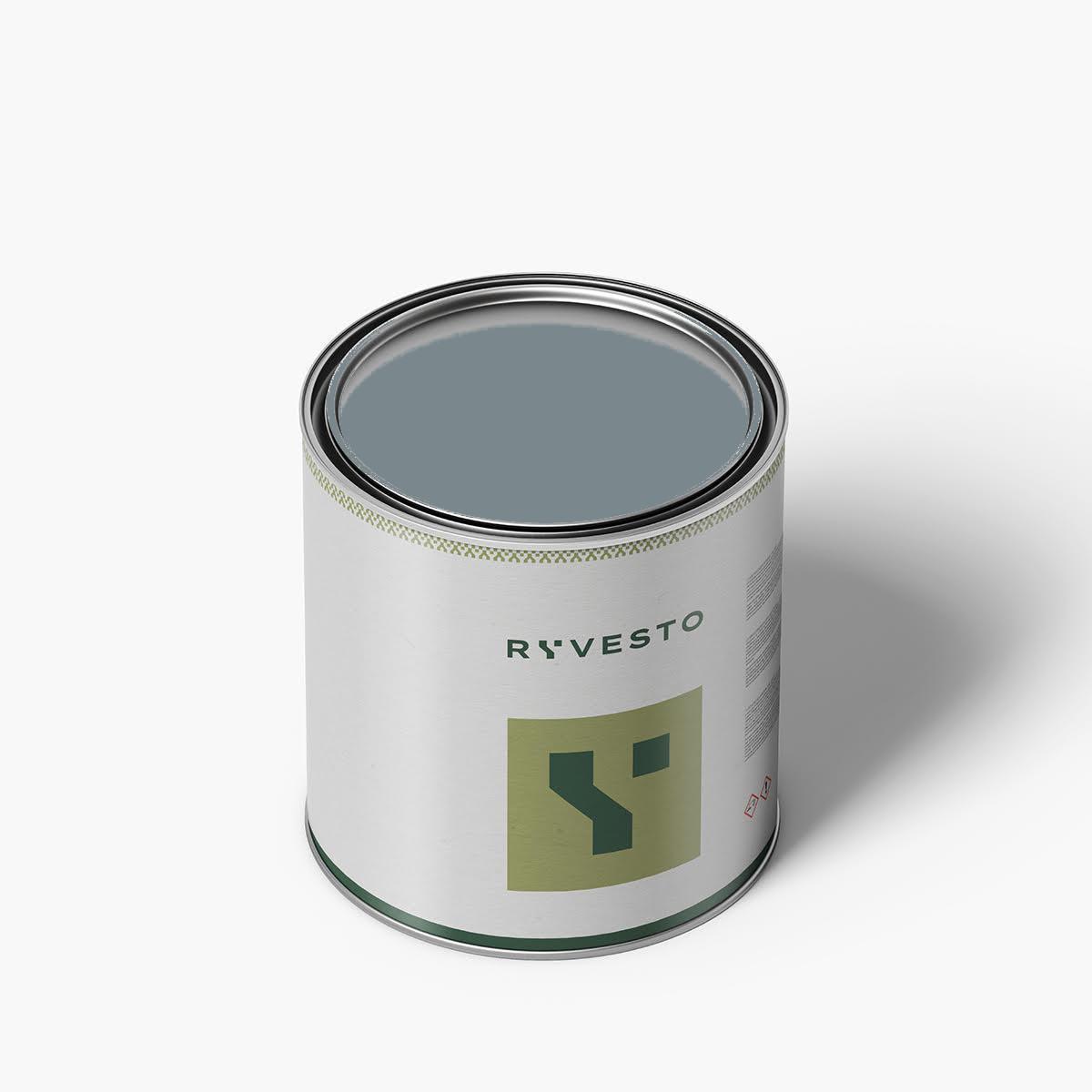 ryvesto kolor water add - ral 7000 - grigio vaio - pasta colorante all' acqua per tutti i tipi di resine monocomponenti e bicomponenti all' acqua - kg 1 - foto 2