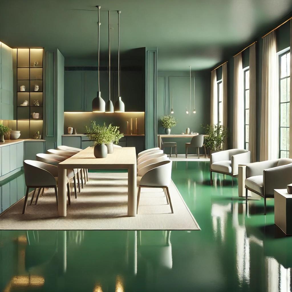 ryvesto kolor water add - ral 6002 - verde foglia - pasta colorante all' acqua per tutti i tipi di resine monocomponenti e bicomponenti all' acqua - kg 1 - foto 3