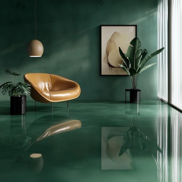 ryvesto kolor water add - ral 6007 - verde bottiglia - pasta colorante all' acqua per tutti i tipi di resine monocomponenti e bicomponenti all' acqua - kg 1 - foto 3