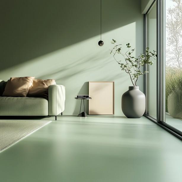 ryvesto kolor water add - ral 6011 - verde reseda - pasta colorante all' acqua per tutti i tipi di resine monocomponenti e bicomponenti all' acqua - kg 1 - foto 3