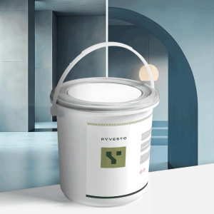Monokem f - kolor - ral 5023 blu distante - resina acrilica monocomponente spatolabile - grana fina - kg 1,2