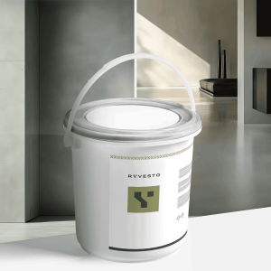 Monokem f - kolor - ral 7033 grigio cemento - resina acrilica monocomponente spatolabile  - grana fina - kg 1,2