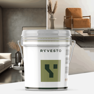 Monokem f - kolor - ral 7038 grigio agata - resina acrilica monocomponente spatolabile - grana fina -  kg 21