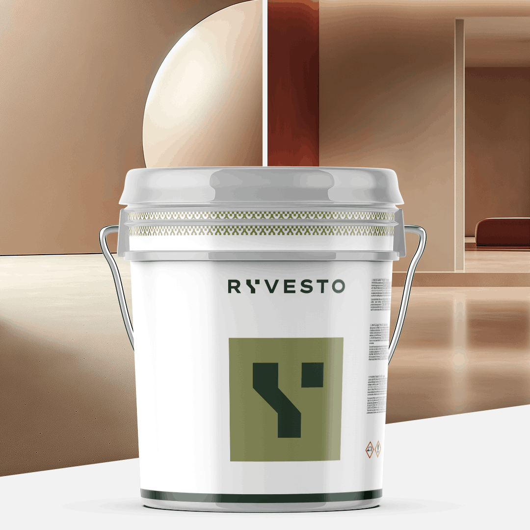 ryvesto monokem f - kolor - ral 3012 rosso beige - resina acrilica monocomponente spatolabile - grana fina - kg 21 - foto 1