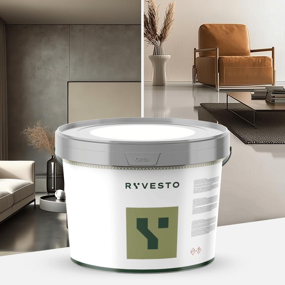 ryvesto monokem f - kolor - ral 7038 grigio agata - resina acrilica monocomponente spatolabile - grana fina - kg 5,5 - foto 1