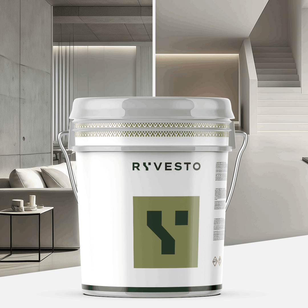 ryvesto monokem f - kolor - ral 9010 bianco puro - resina acrilica monocomponente spatolabile - grana fina - kg 21 - foto 1