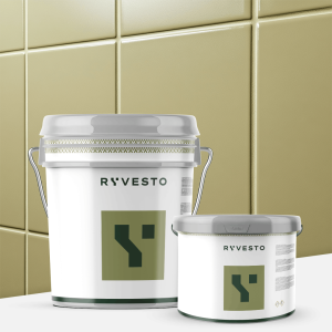 Waterfinish 2k plus - satin (a+b) - ral 1000 beige verdastro - finitura poliuretanica idrodiluibile bicomponente a base di resine sintetiche modificate - kg 1,2 - a (1,1 kg) + b (0,1 kg)