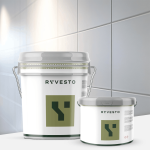 Waterfinish 2k plus - satin (a+b) - ral 9010 bianco puro - finitura poliuretanica idrodiluibile bicomponente a base di resine sintetiche modificate - kg 1,2 - a (1,1 kg) + b (0,1 kg)