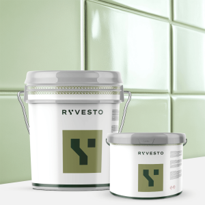 Waterfinish 2k plus - satin (a+b) - ral 6021 verde pallido - finitura poliuretanica idrodiluibile bicomponente a base di resine sintetiche modificate - kg 6 - a (5,5 kg) + b (0,5 kg)