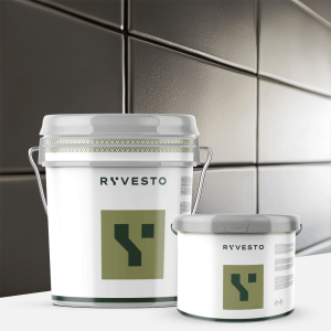 Waterfinish 2k plus - satin (a+b) - ral 7012 grigio basalto - finitura poliuretanica idrodiluibile bicomponente a base di resine sintetiche modificate - kg 6 - a (5,5 kg) + b (0,5 kg)