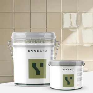 Waterfinish 2k plus - semi-shiny (a+b) - ral 1014 avorio - finitura poliuretanica idrodiluibile bicomponente a base di resine sintetiche modificate - kg 1,2 - a (1,1 kg) + b (0,1 kg)