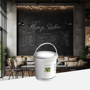 Black board paint - smalto acrilico all' acqua effetto lavagna - lt 0,75