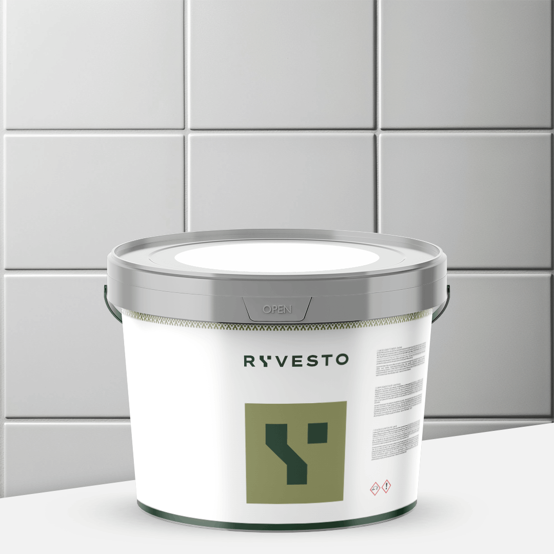 ryvesto waterfinish 1k plus extra - matt - ral 9002 bianco grigiastro - finitura acrilpoliuretanica idrodiluibile monocomponente a base di resine sintetiche modificate - kg 5,5 - foto 1