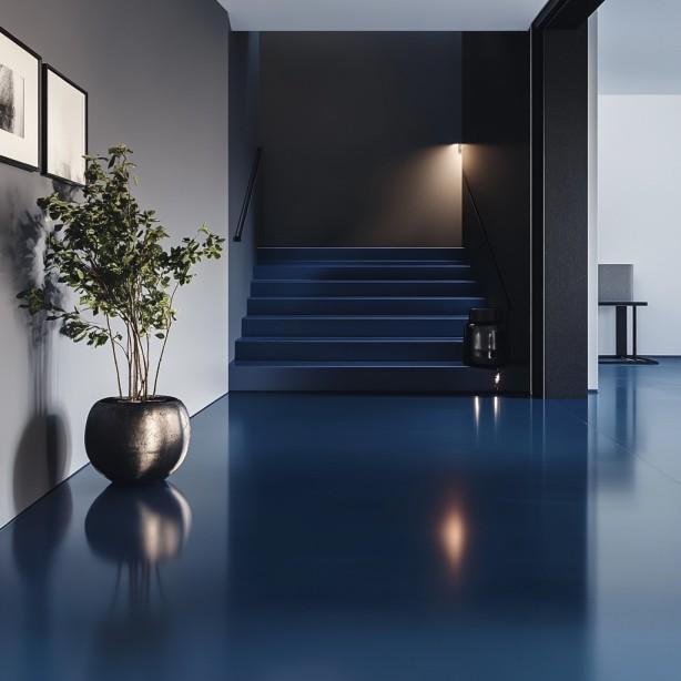ryvesto kolor water add - ral 5022 - blu notte - pasta colorante all' acqua per tutti i tipi di resine monocomponenti e bicomponenti all' acqua - kg 0,500 - foto 3