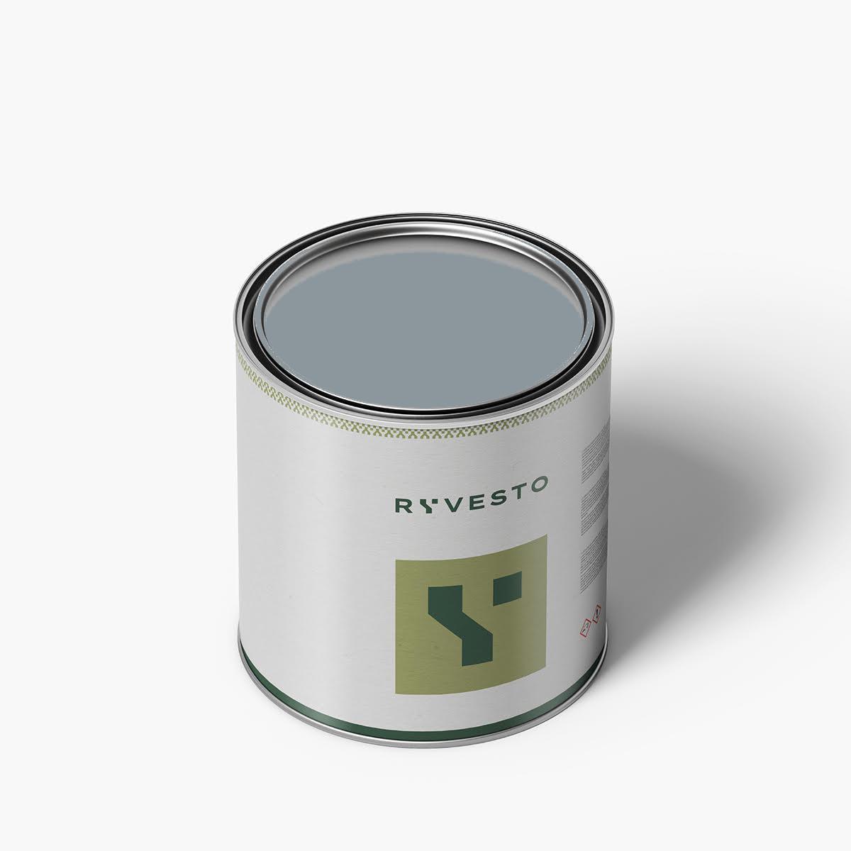 ryvesto kolor water add - ral 7001 - grigio argento - pasta colorante all' acqua per tutti i tipi di resine monocomponenti e bicomponenti all' acqua - kg 0,500 - foto 2